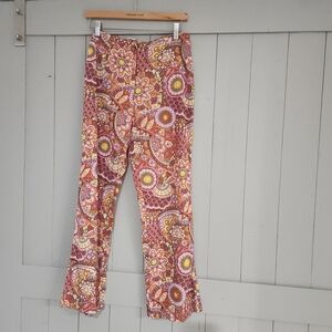 Billabong Women's Multicolor Floral Cropped Pants